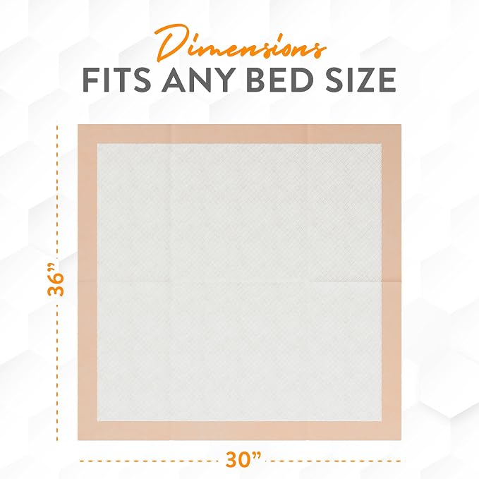 Inspire Extra Large Super Absorbent Disposable Bed Pads - Image 7