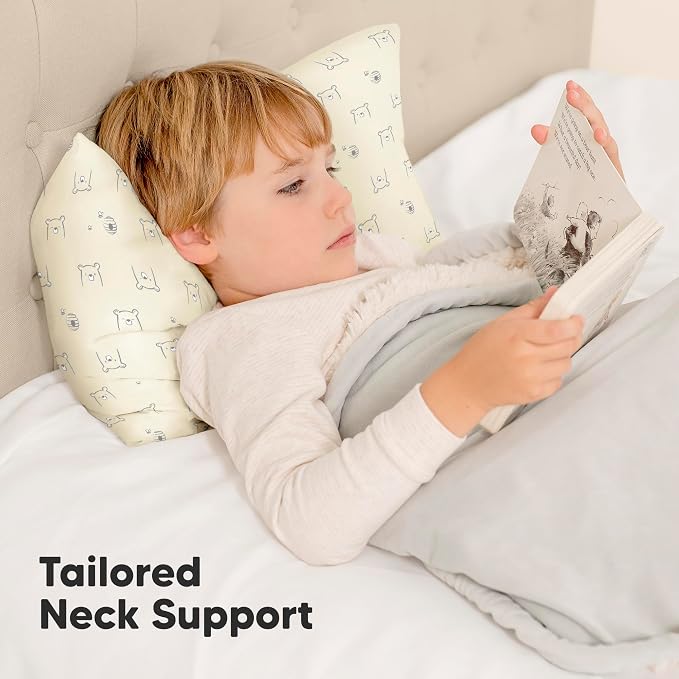 KeaBabies 2-Pack Toddler Pillow 13x18 - Image 5