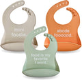 Denver James Silicone Feeding Bibs | Dishwasher Safe. Waterproof. Adjustable. by DenverJames