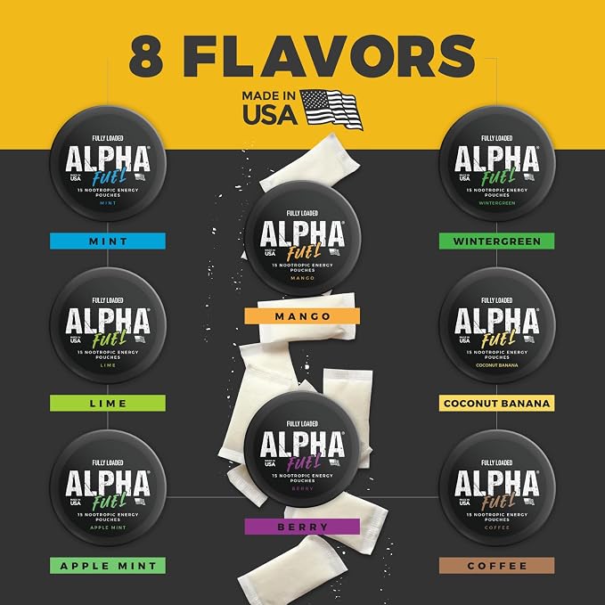 Fully Loaded Alpha Fuel Nootropic Pouches - Image 4