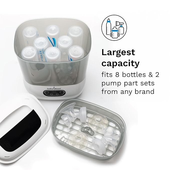 Baby Brezza Bottle Sterilizer and Dryer Advanced – 33% Faster - Image 3