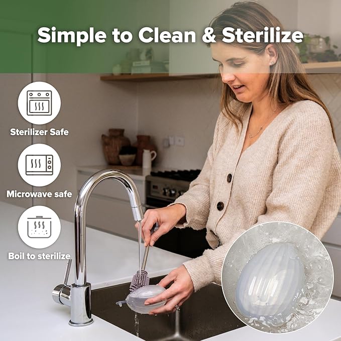 haakaa Shell Breast Pump, Wearable Manual Breast Pump - Image 8