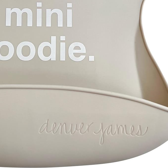 Denver James Silicone Feeding Bibs | Dishwasher Safe. Waterproof. Adjustable. - Image 3