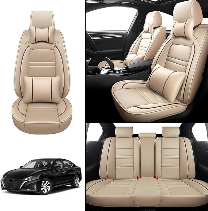 Car Seat Covers for Nissan Car Altima 1998-2025 | 5-Seats Seat Covers, - Image 2