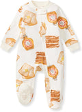 Burt’s Bees Baby Boys' One-Piece Sleep and Play 100% Organic Cotton PJs by BurtsBeesBaby