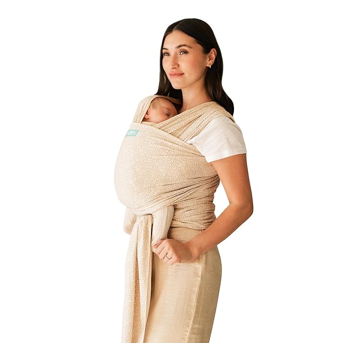 Moby Baby Wrap Carrier Classic for Newborns to Toddlers, Infant Sling Carrier by MOBYBabyCarrier