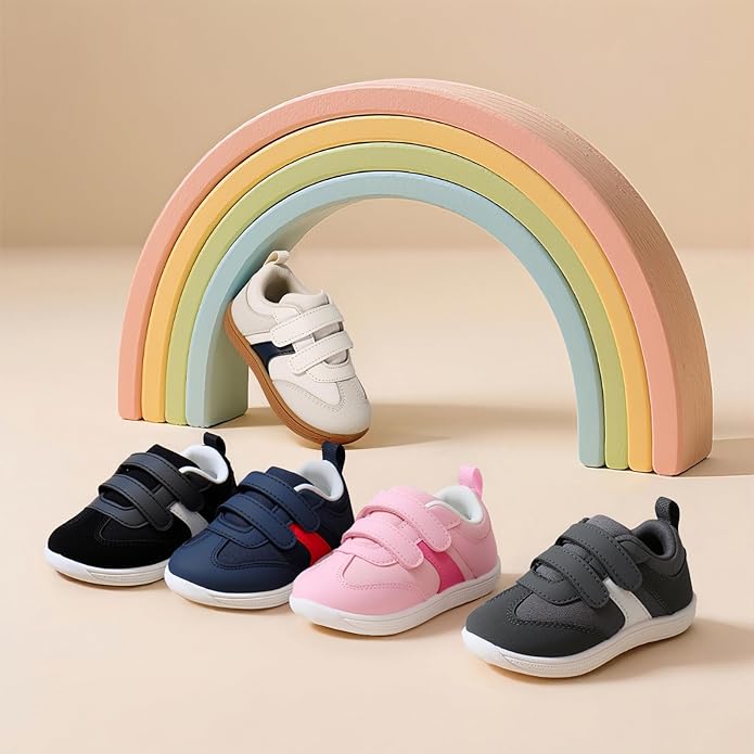 Toddler Wide Toe Box Barefoot Shoes Boys Girls Sneakers Zero Drop Kid Tennis - Image 8