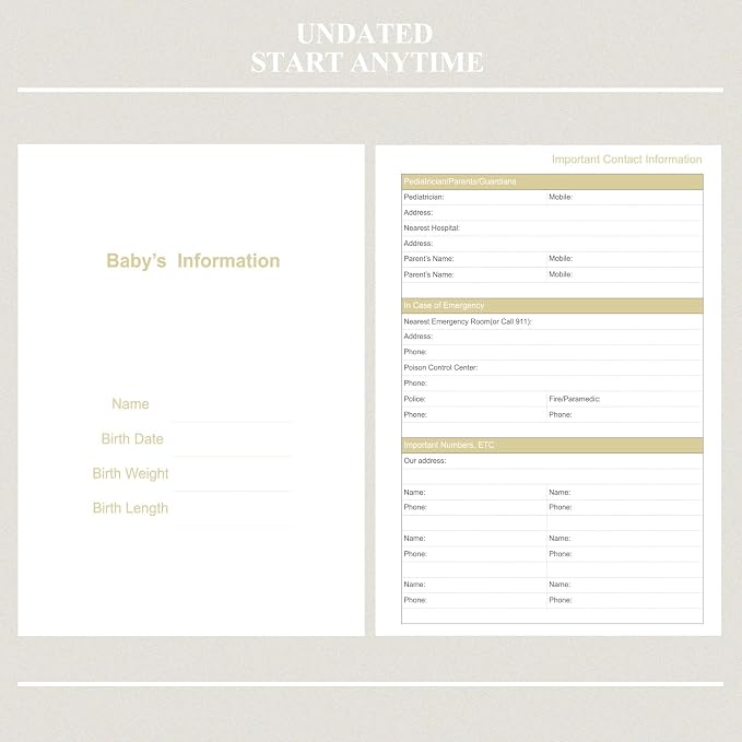 Baby's Daily Care Planner - Image 5