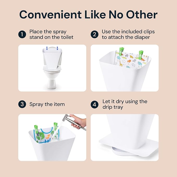 Cloth Diaper Sprayer Splatter Shield - Image 4