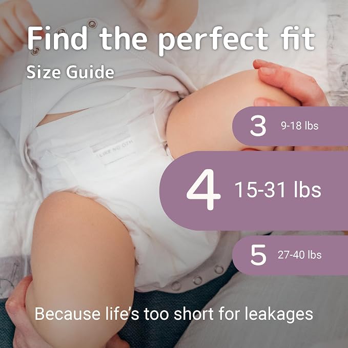Bambo Nature Hypoallergenic Dream Baby Diapers, Premium Eco-Labeled Sustainable - Image 7