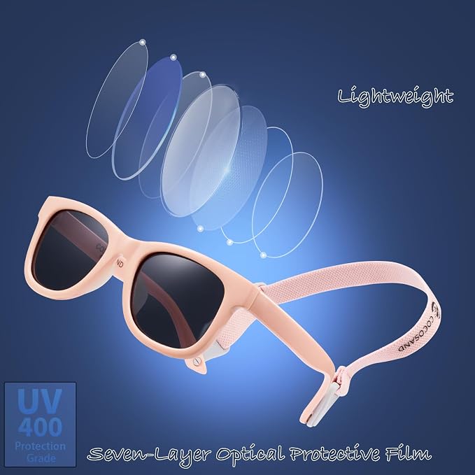 COCOSAND Flexible Baby Sunglasses - Image 5