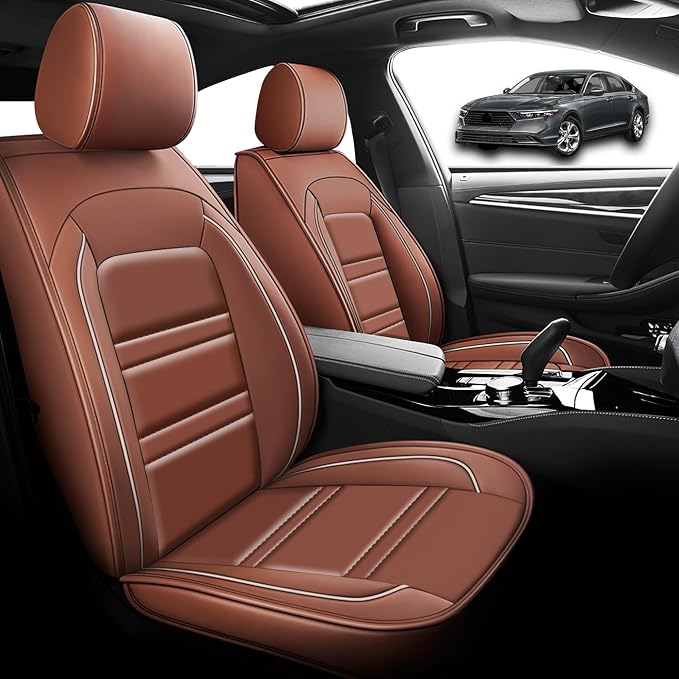 Seat Cover for Honda Accord 2003-2025 | Car Seat Covers Front Seats, Waterproof - Image 2