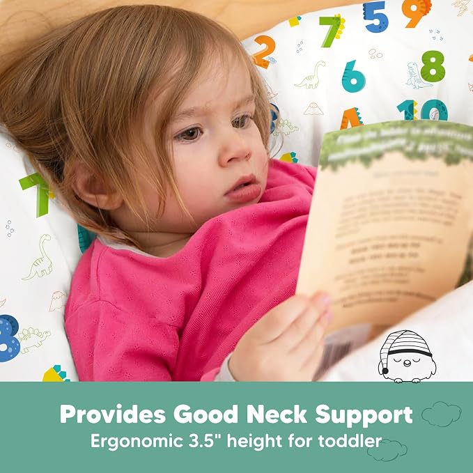Toddler Pillow with Pillowcase - Image 5