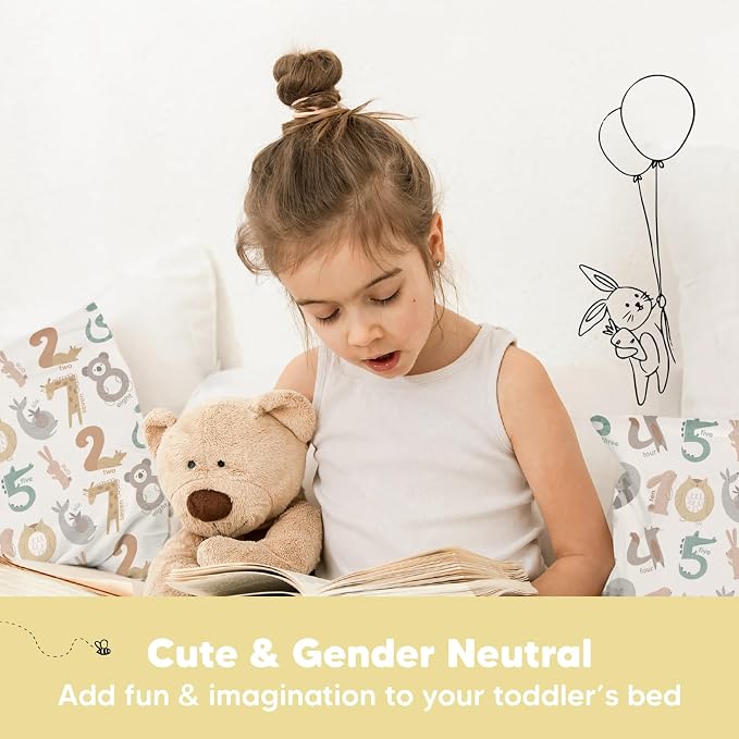 Toddler Pillow with Pillowcase - Image 9