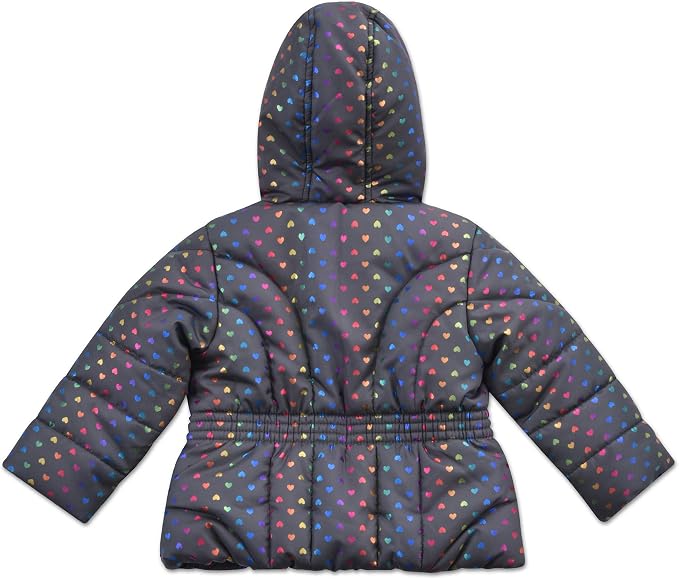 Arctic Quest Little Girls Bib Snow Pants and Ski Jacket Water-Resistant Snowsuit - Image 4
