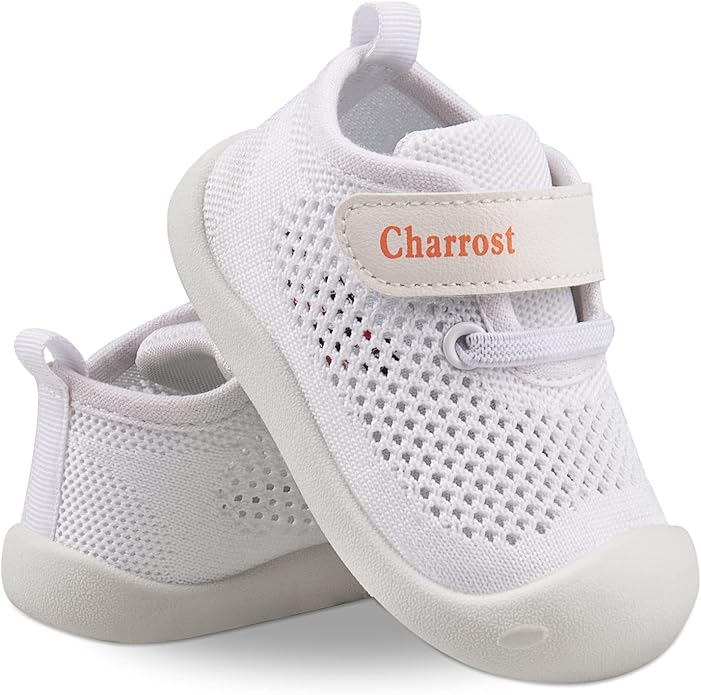 Baby First-Walking Shoes 1-4 Years Kid Shoes Trainers Toddler Infant Boys Girls by Charrost