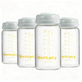 Breast Milk Storage Bottles 240ml 8oz BPA-Free Leak-Proof Baby Bottle by Qmibaby