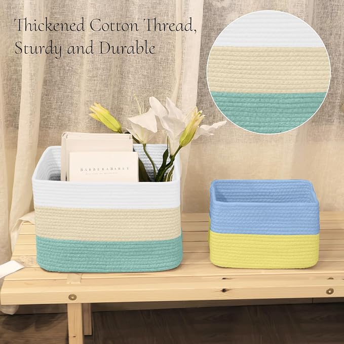 Hopegiver 3 Pack Storage Baskets - Image 3