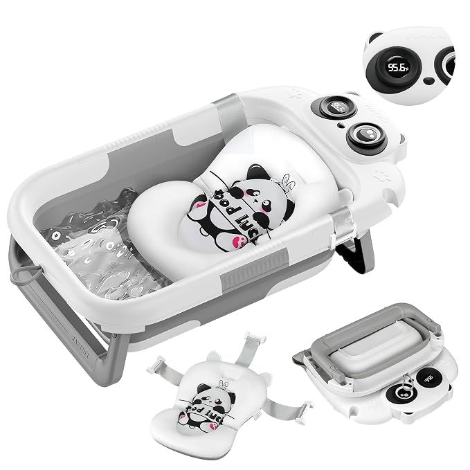 Collapsible Baby Bathtub for Newborn, Baby Bath Tub by Unknown