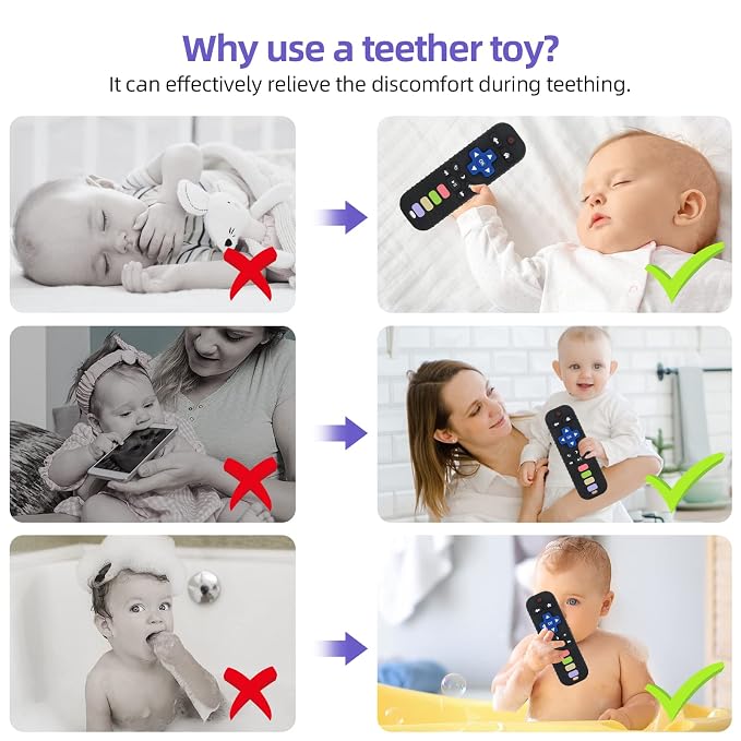 Chuya Baby Remote Control Teether Toy Chew Toy - Image 4