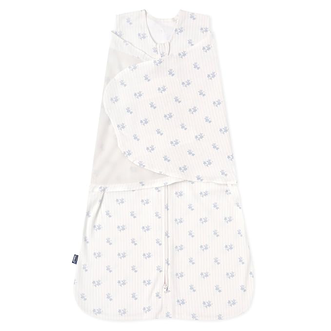 HALO 100% Cotton Sleepsack Swaddle, 3-Way Adjustable Wearable Blanket, TOG 1.5 by HALO