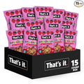 That’s it. Fruit Crunchables Apple + Strawberry Crisps, Plant-Based, Gluten-Free by Thatsit