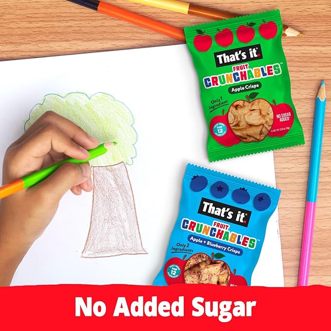 That's it. Fruit Crunchables Apple Crisps healthy snacks - Image 4