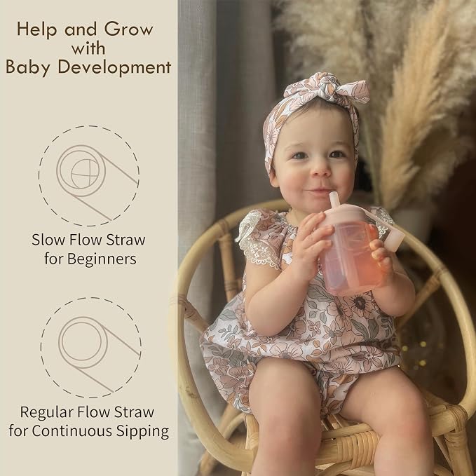 Moonkie Silicone Toddler Sippy Cup Training Cup - Image 4