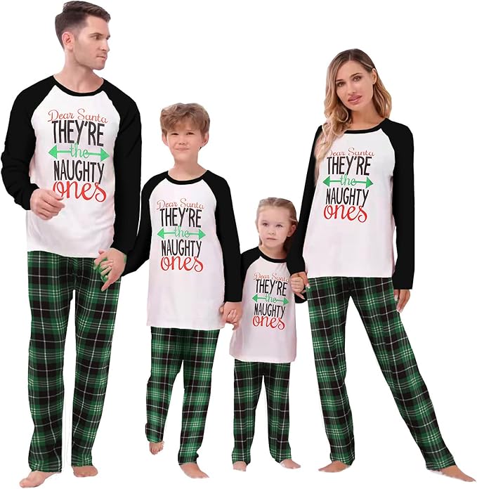 Awoscut Family Christmas Pajamas Matching Pajamas by Awoscut