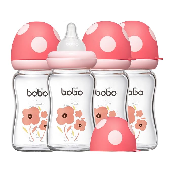 YOHKOH Natural Glass Baby Bottle by Home