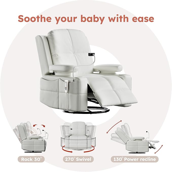 MAMAZING Oversized Rocking Chair Nursery - Image 6