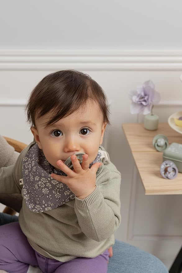 BIBS De Lux Liberty Soother 2-Pack, BPA Free Dummy Pacifier, Round Nipple. - Image 6