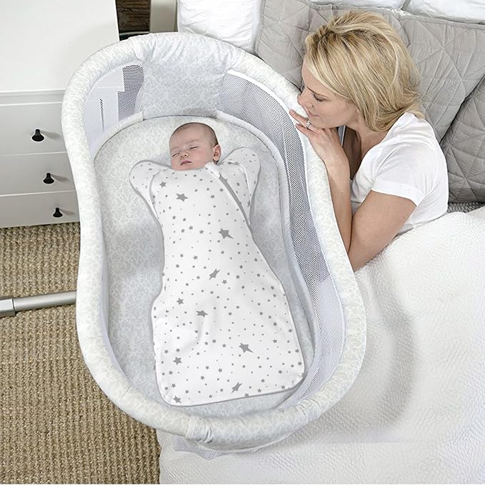 Premium Soft Cotton Swaddle Blanket Sleep Sack Arms Up 2 Packs 6-12 Months - Image 7