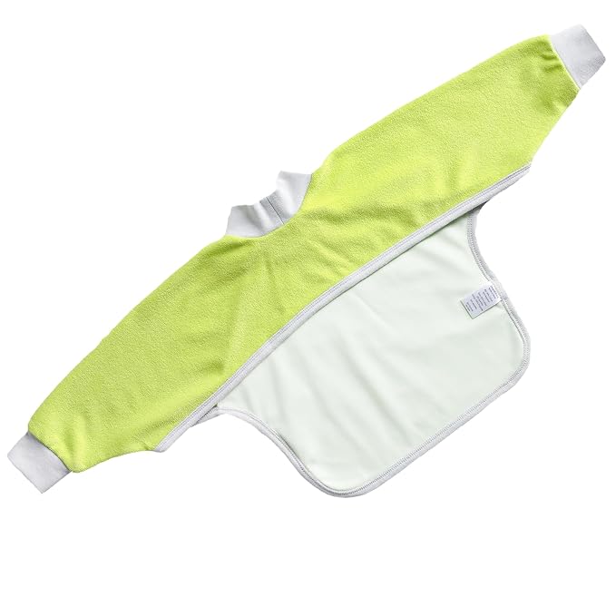 Kiddologic Bibit-all Baby Feeding Bib, Long Sleeves - Image 2
