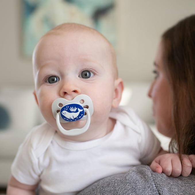 Dr. Brown's Advantage Glow-in-The-Dark Baby Pacifier, Fully Symmetrical Soother - Image 33