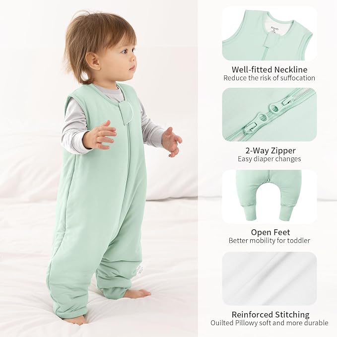 Rayon Made From Bamboo Sleep Sack 24-36 Months 0.5 Tog Ultra Soft Summer - Image 4