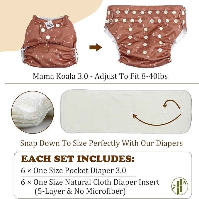 Mama Koala 3.0 Cloth Diapers for Babies - Image 6
