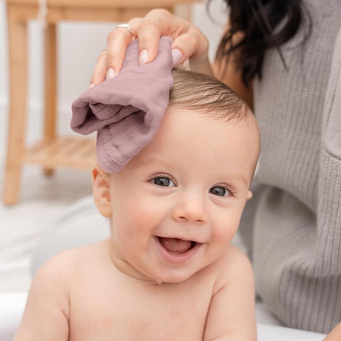 Comfy Cubs Muslin Baby Washcloths 10 Pack - Image 4