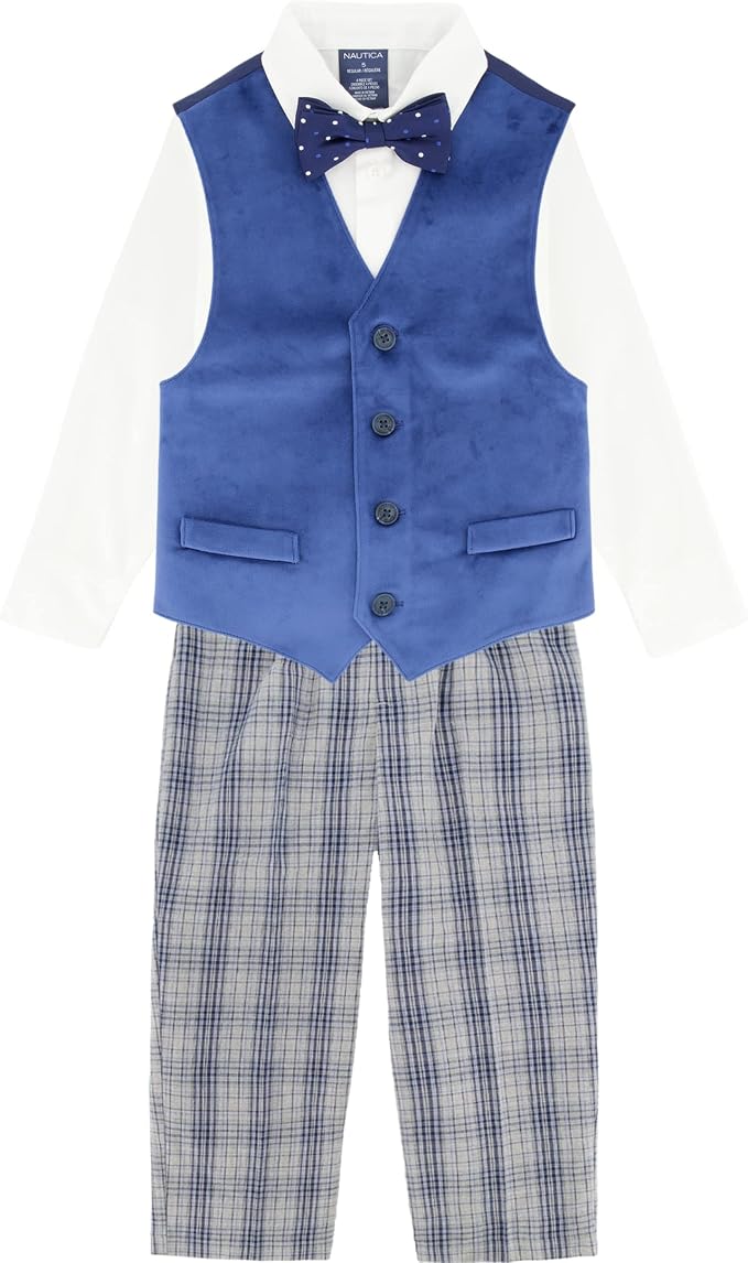 Nautica Boys' 4-Piece Formal Suit Set by Nautica