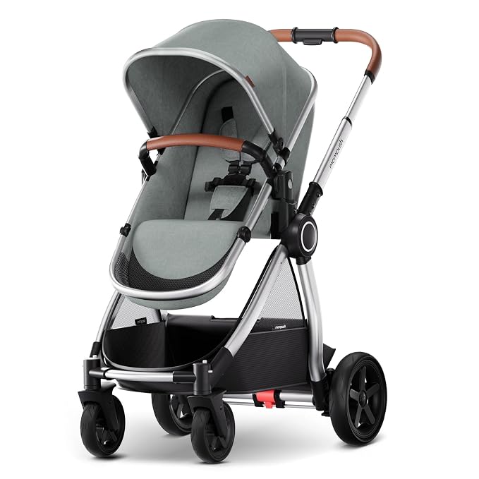 Mompush Ultimate2 Baby Stroller, Premium Convertible Full-Size Stroller by mompush