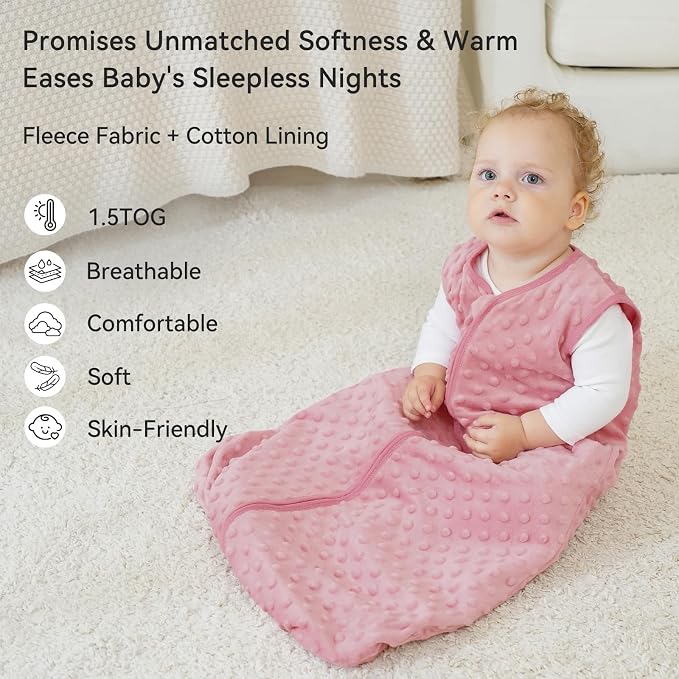 Fleece Baby Sleep Sack 18-24 Months - Image 2