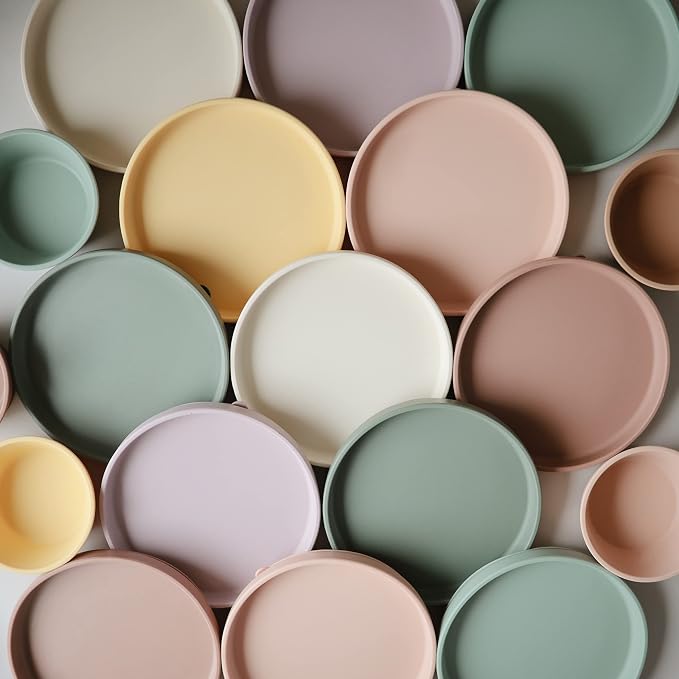 mushie Classic Silicone Suction Plate | BPA-Free Non-Slip Design - Image 6