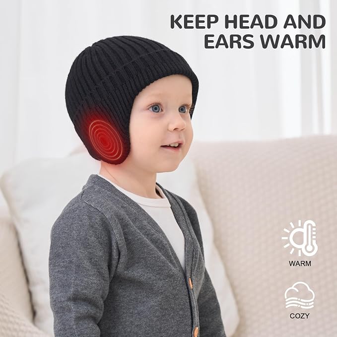 POXIMI Baby Boy Winter Hat Toddler Warm Beanie Girl Knit Hats - Image 5