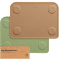 KeaBabies 2-Pack Silicone Placemats by KeaBabies