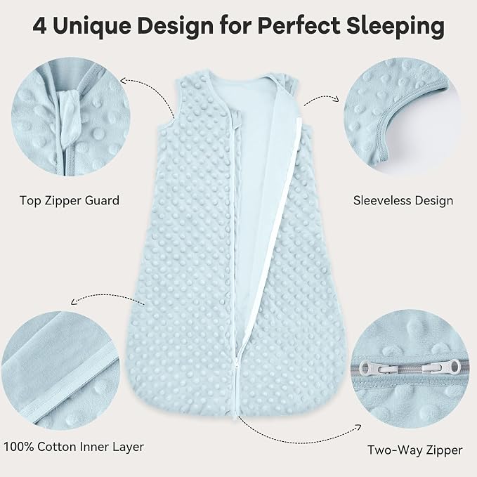 Fleece Baby Sleep Sack 12-18 Months - Image 3