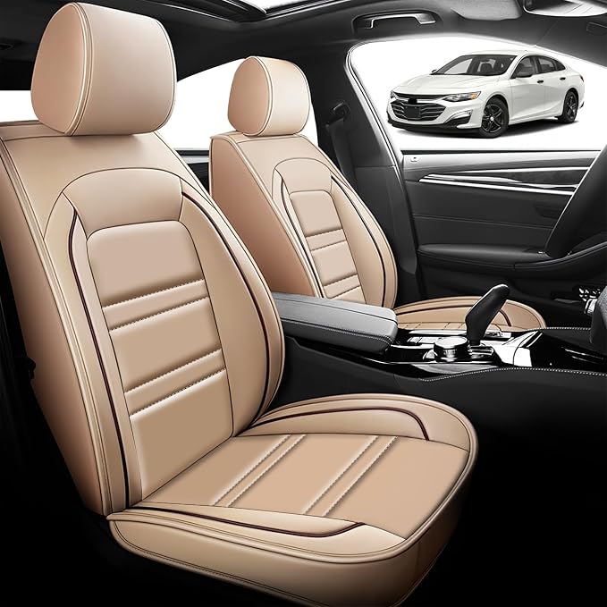 Seat Cover for Malibu 2004-2025 | Car Seat Covers Front Seats, Waterproof Seat - Image 2