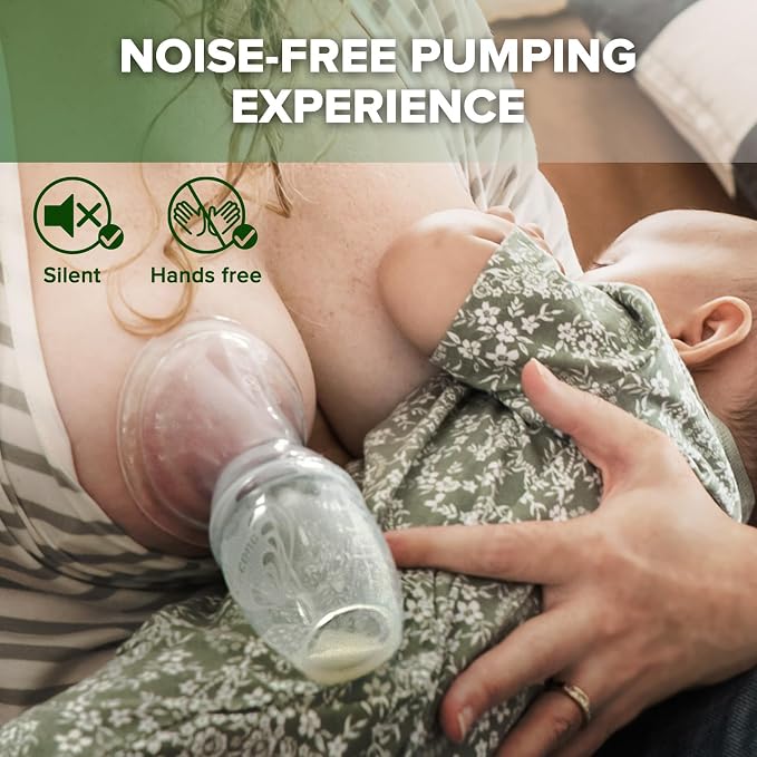 haakaa Manual Breast Pump Breastfeeding Pump - Image 5