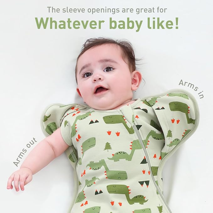 Baby Sleep Sack Swaddles for Newborn 0-3 Months, Arms Up Swaddle Blanket 2 - Image 3