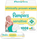 Pampers Baby Wipes, Water Based Wipe, Clinically Proven, Hypoallergenic by Pampers