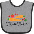 inktastic Future Foodie Cute Vegetable Baby Bib by Inktastic